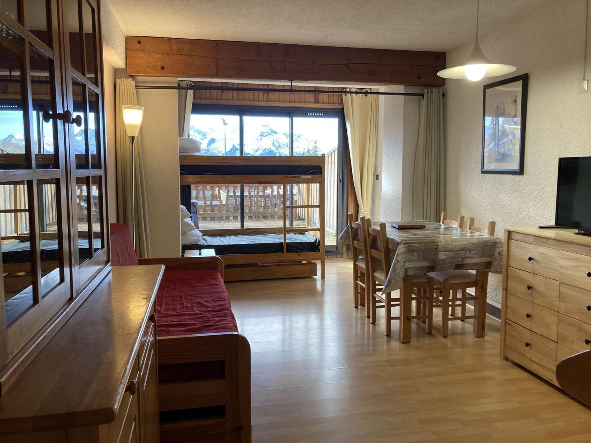 Chaleureux Pour 4 Pers. Au Pied Des Pistes - L'alpe D'huez - Fr-1-405-19 Apartment Alpe d'Huez